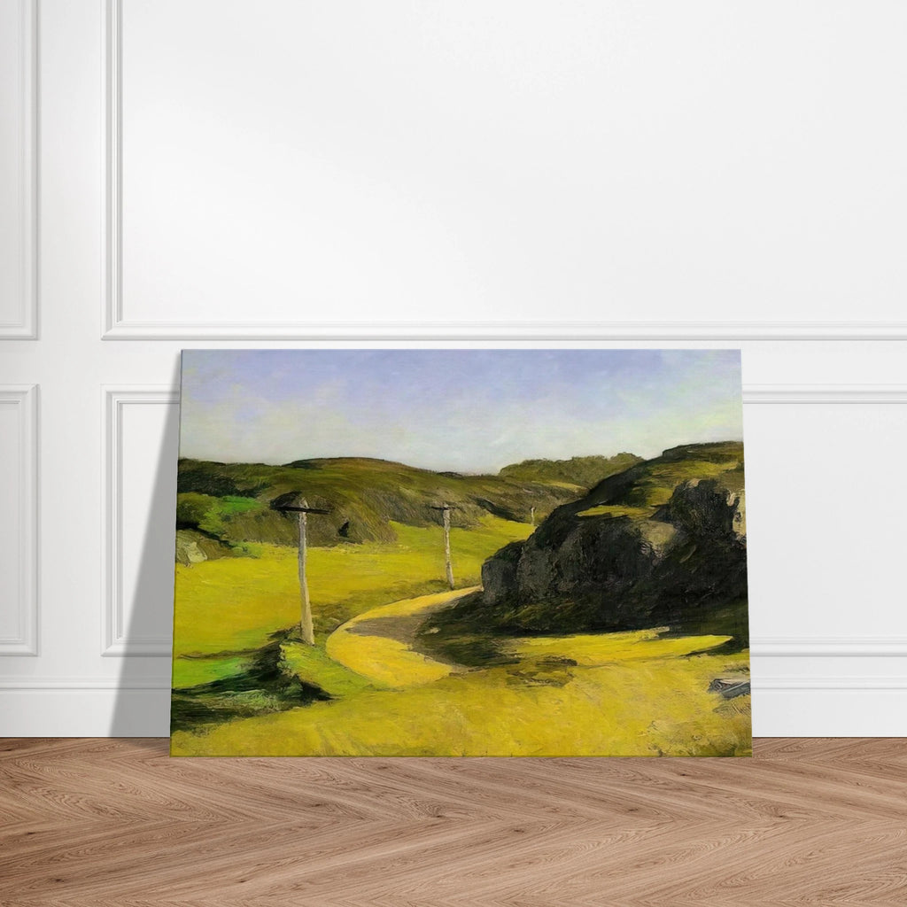 Road in Maine Canvas | Edward Hopper Canvas | Edward Hopper Print