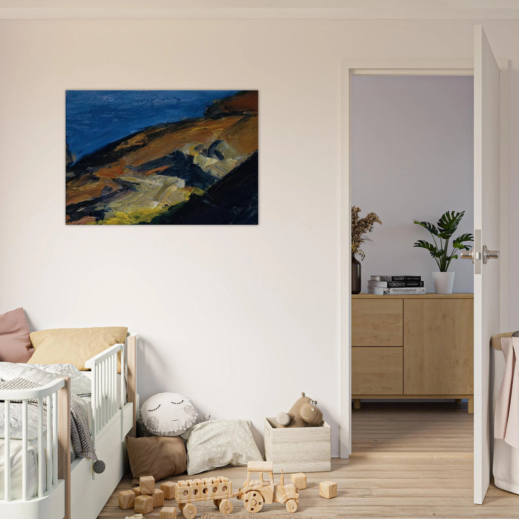 Rocks and Shore Canvas | Edward Hopper Canvas | Edward Hopper Print
