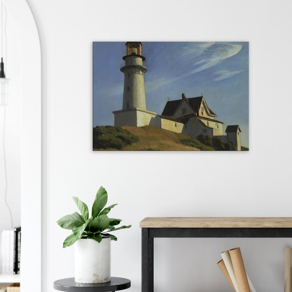 Lighthouse at Two Lights Canvas | Edward Hopper Canvas | Edward Hopper Print