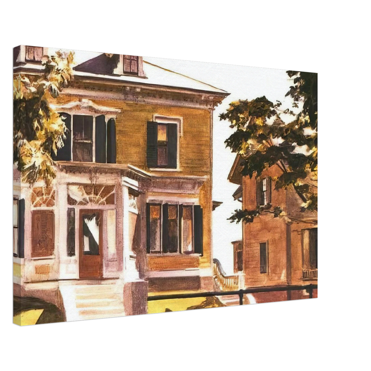 Davis House Canvas | Edward Hopper Canvas | Edward Hopper Print