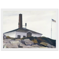 House of the Foghorn, I Framed Poster | Edward Hopper Framed Prints Wall Art | Edward Hopper Print