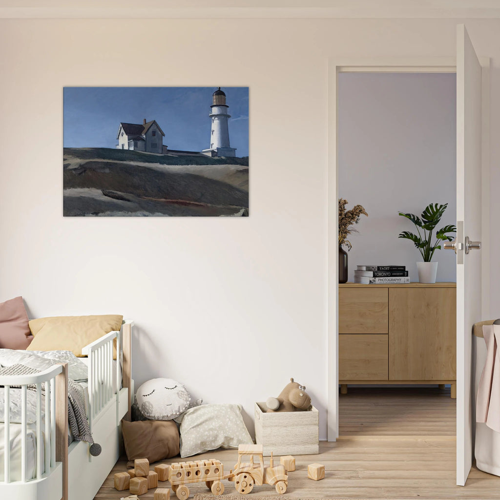 Lighthouse HIll Canvas | Edward Hopper Canvas | Edward Hopper Print
