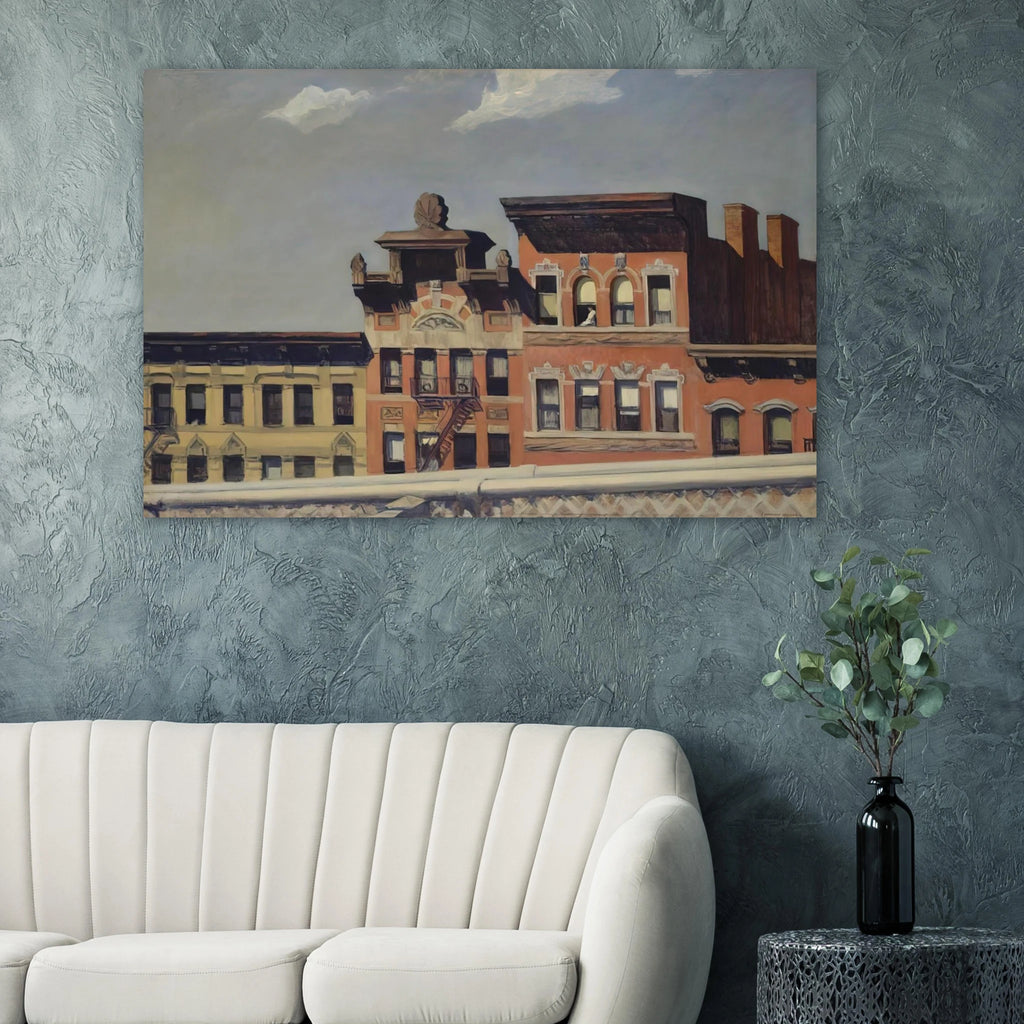From Williamsburg Bridge Poster | Edward Hopper Poster | Edward Hopper Print