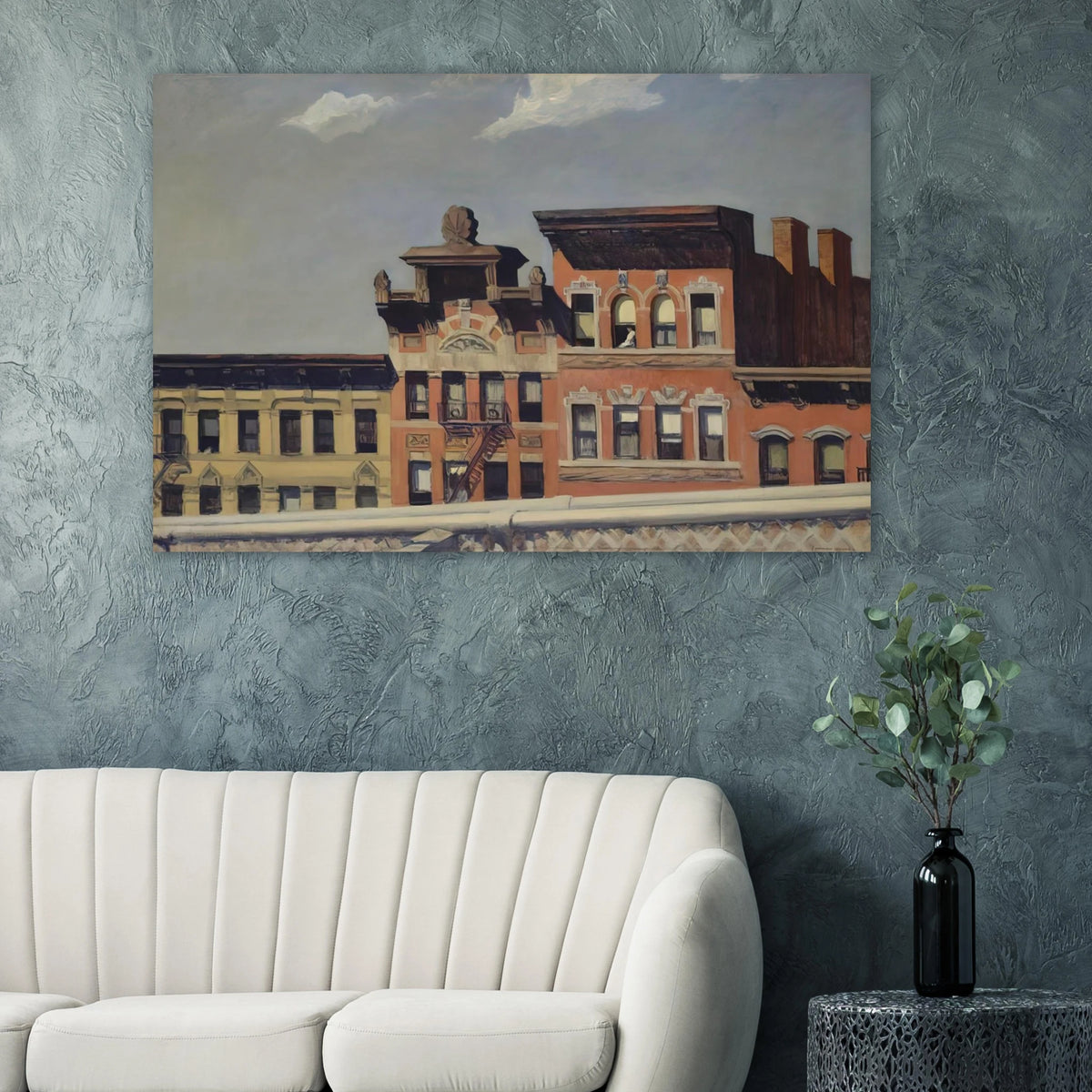 From Williamsburg Bridge Poster | Edward Hopper Poster | Edward Hopper Print