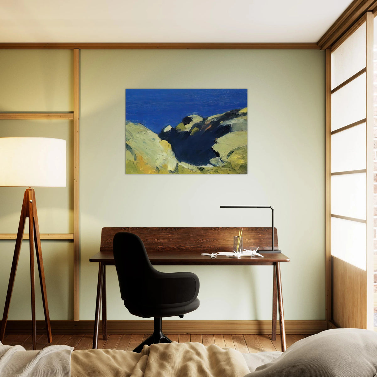 Rocks Canvas | Edward Hopper Canvas | Edward Hopper Print