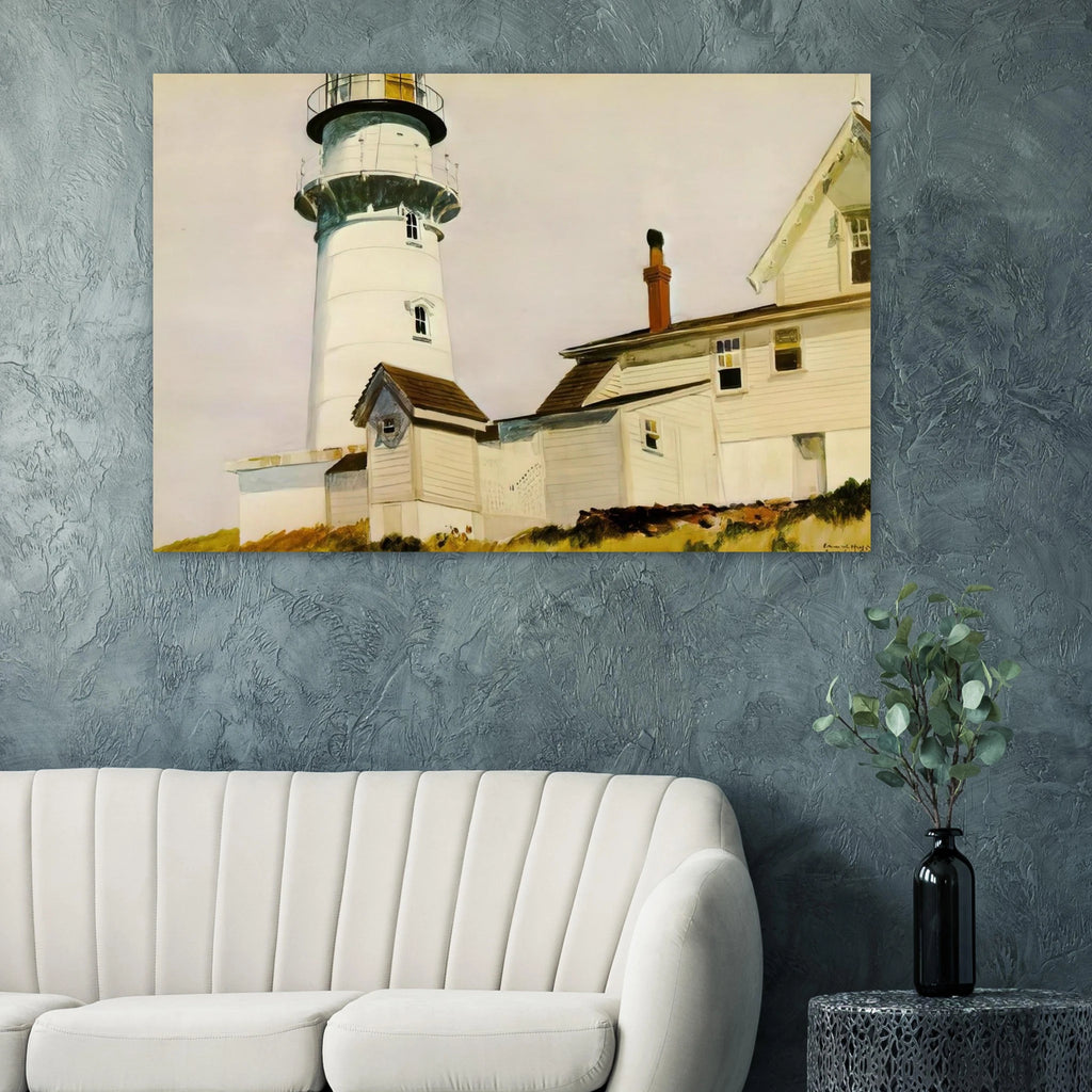 Light at Two lights Poster | Edward Hopper Poster | Edward Hopper Print