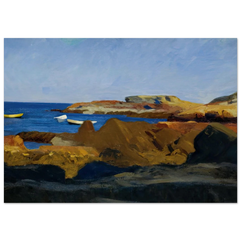 Cove at Ogunquit Poster | Edward Hopper Poster | Edward Hopper Print