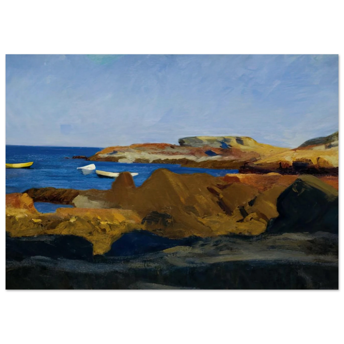 Cove at Ogunquit Poster | Edward Hopper Poster | Edward Hopper Print