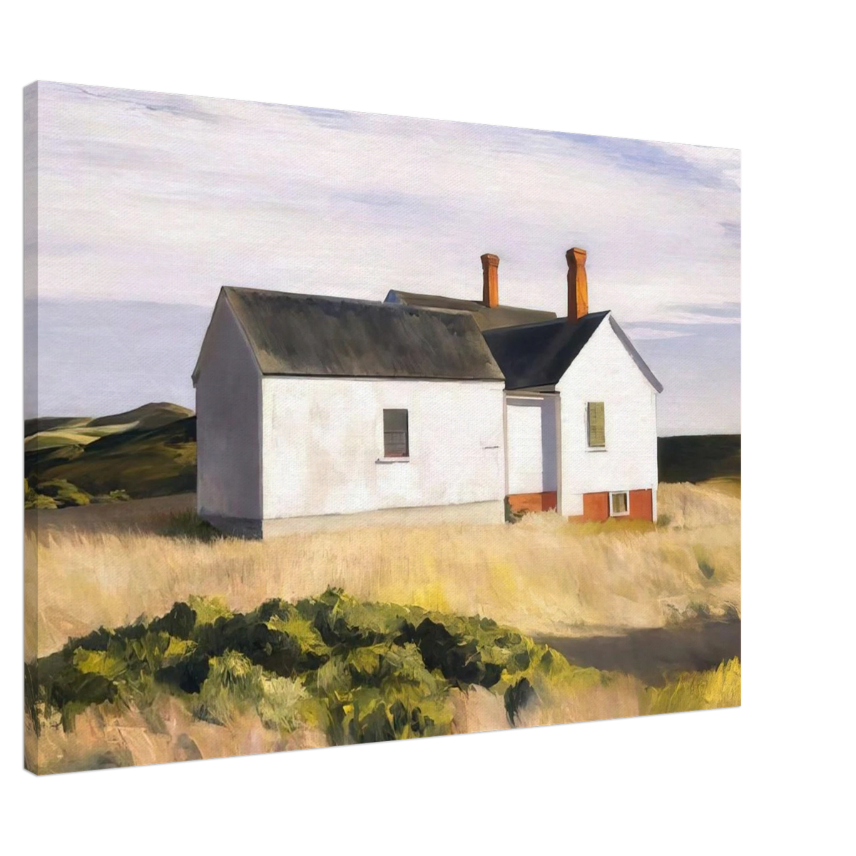 Ryders House Canvas | Edward Hopper Canvas | Edward Hopper Print