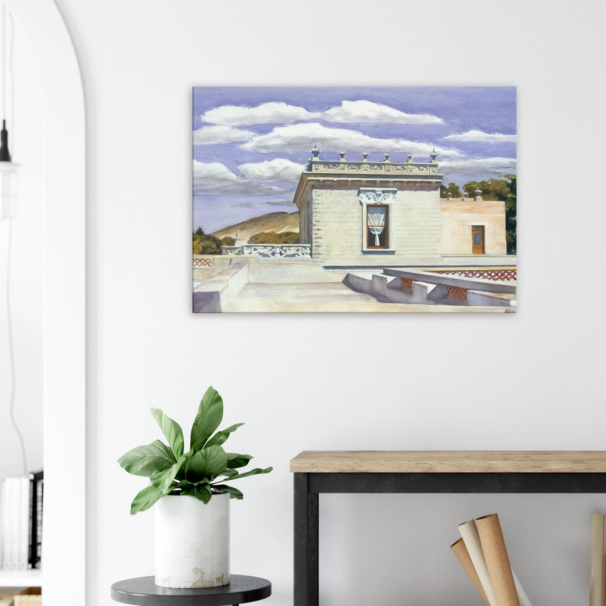 Saltillo Mansion Canvas | Edward Hopper Canvas | Edward Hopper Print