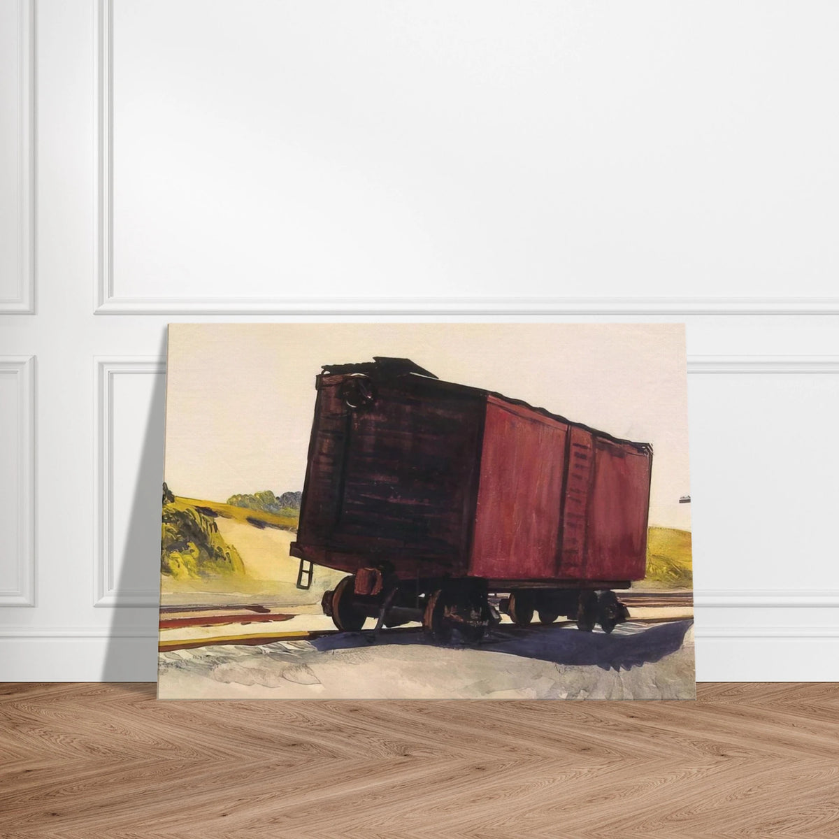 Freight Car at Truro Canvas | Edward Hopper Canvas | Edward Hopper Print