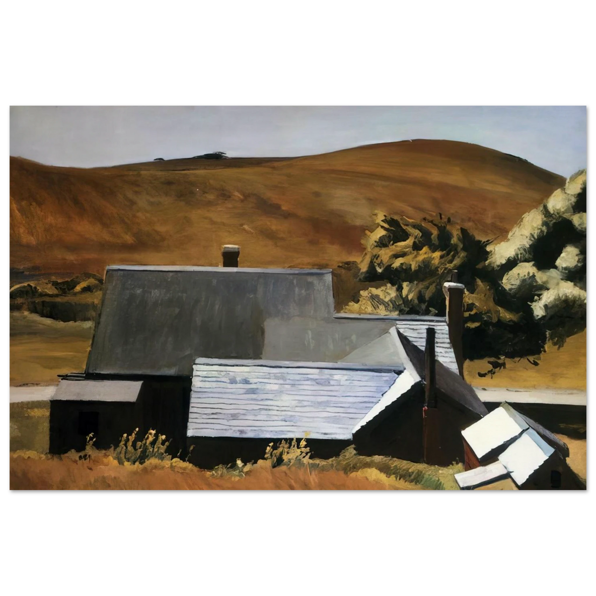 Burly Cobb s House, South Truro Poster | Edward Hopper Poster | Edward Hopper Print