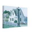 White House with Dormer Window Canvas | Edward Hopper Canvas | Edward Hopper Print
