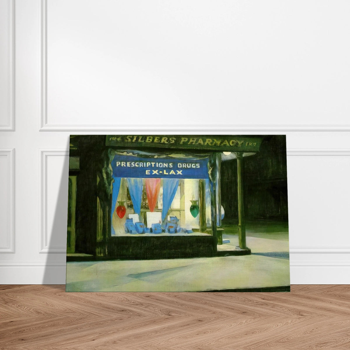 Drug Store Canvas | Edward Hopper Canvas | Edward Hopper Print
