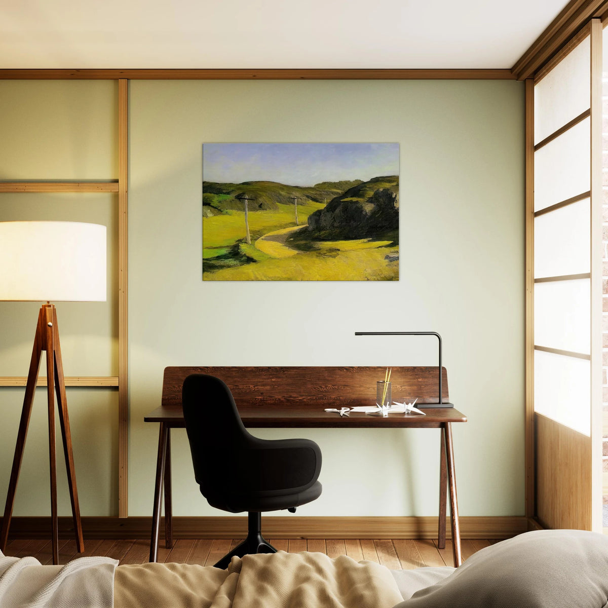 Road in Maine Canvas | Edward Hopper Canvas | Edward Hopper Print