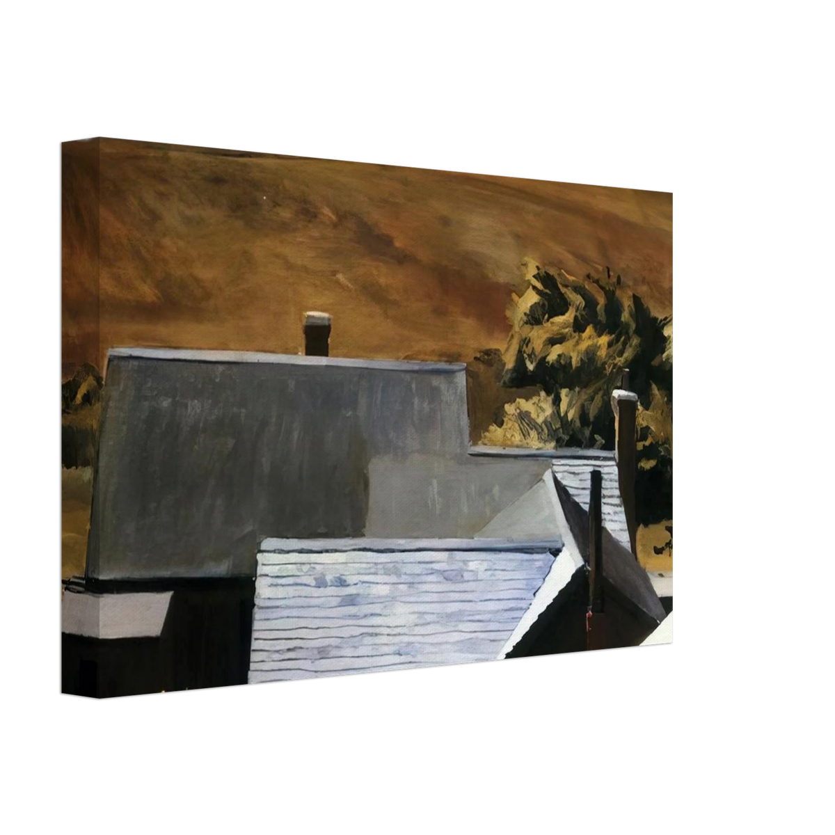 Burly Cobb s House, South Truro Canvas | Edward Hopper Canvas | Edward Hopper Print
