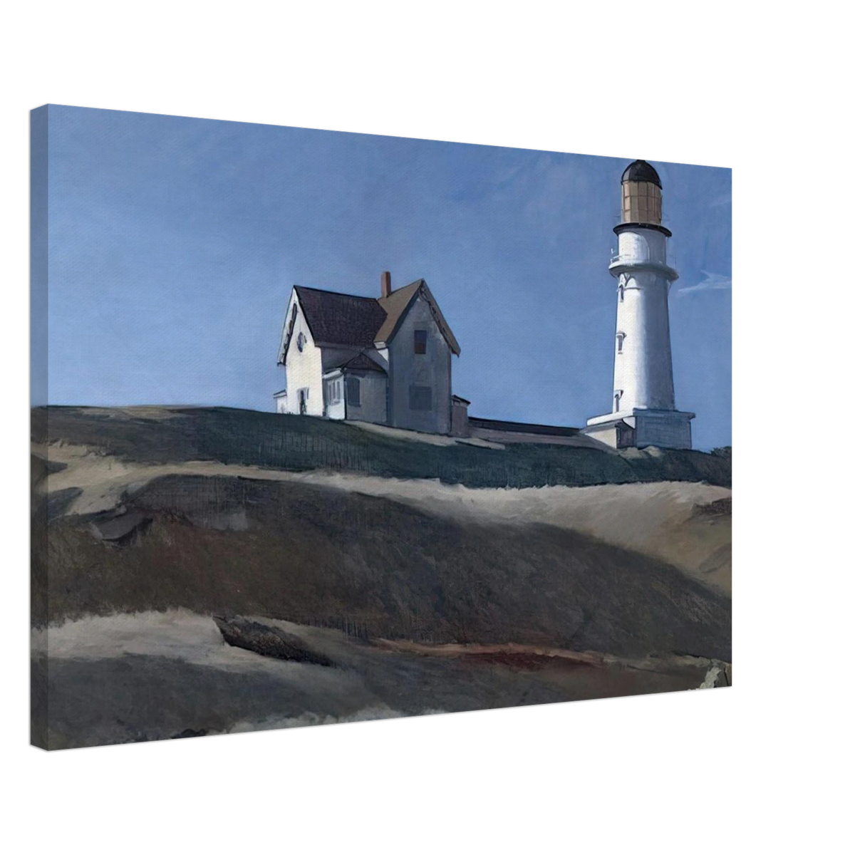 Lighthouse HIll Canvas | Edward Hopper Canvas | Edward Hopper Print