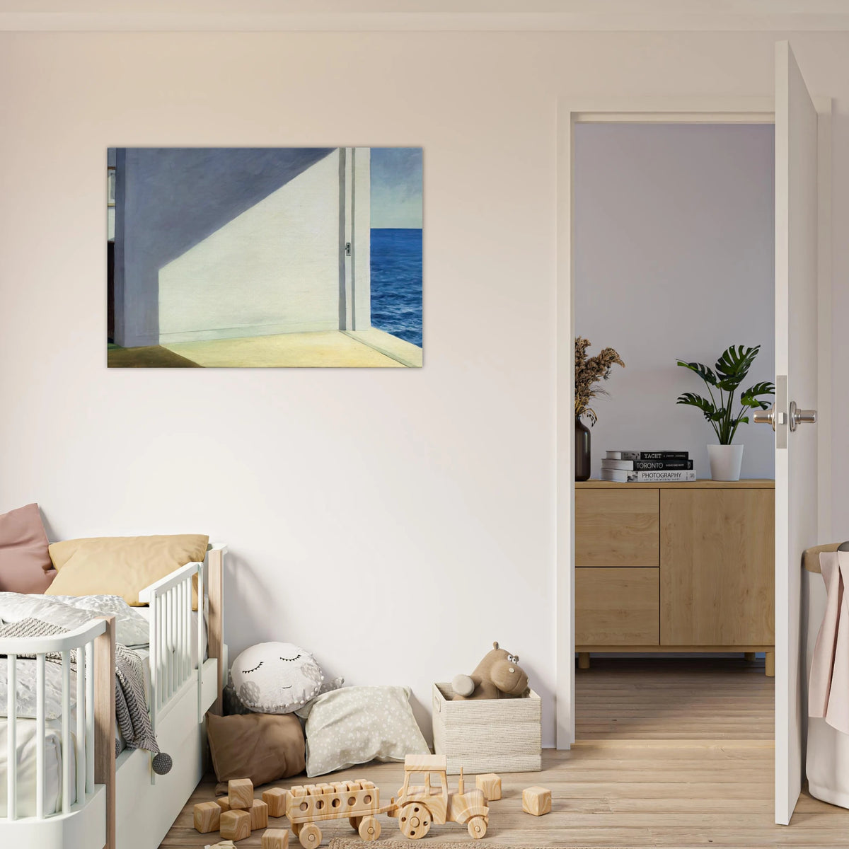 Rooms By The Sea Canvas | Edward Hopper Canvas | Edward Hopper Print
