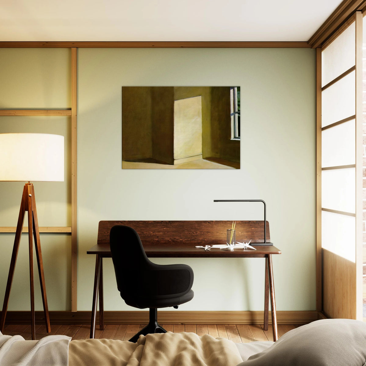 Sun in an Empty Room Canvas | Edward Hopper Canvas | Edward Hopper Print