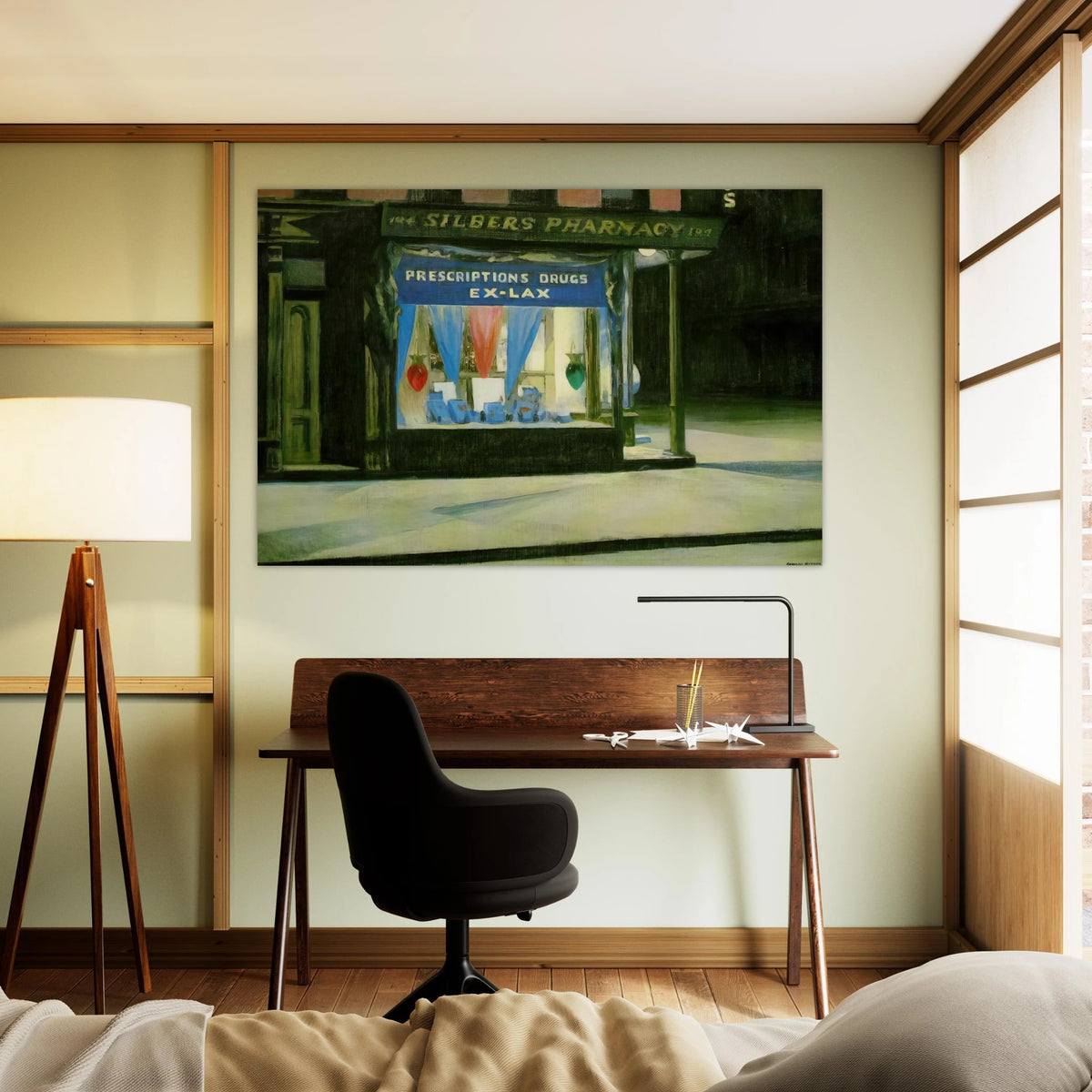 Drug Store Poster | Edward Hopper Poster | Edward Hopper Print