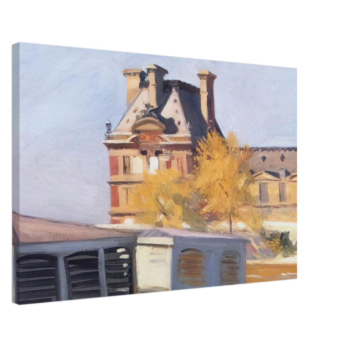 Le Pavillon de Flore Canvas | Edward Hopper Canvas | Edward Hopper Print