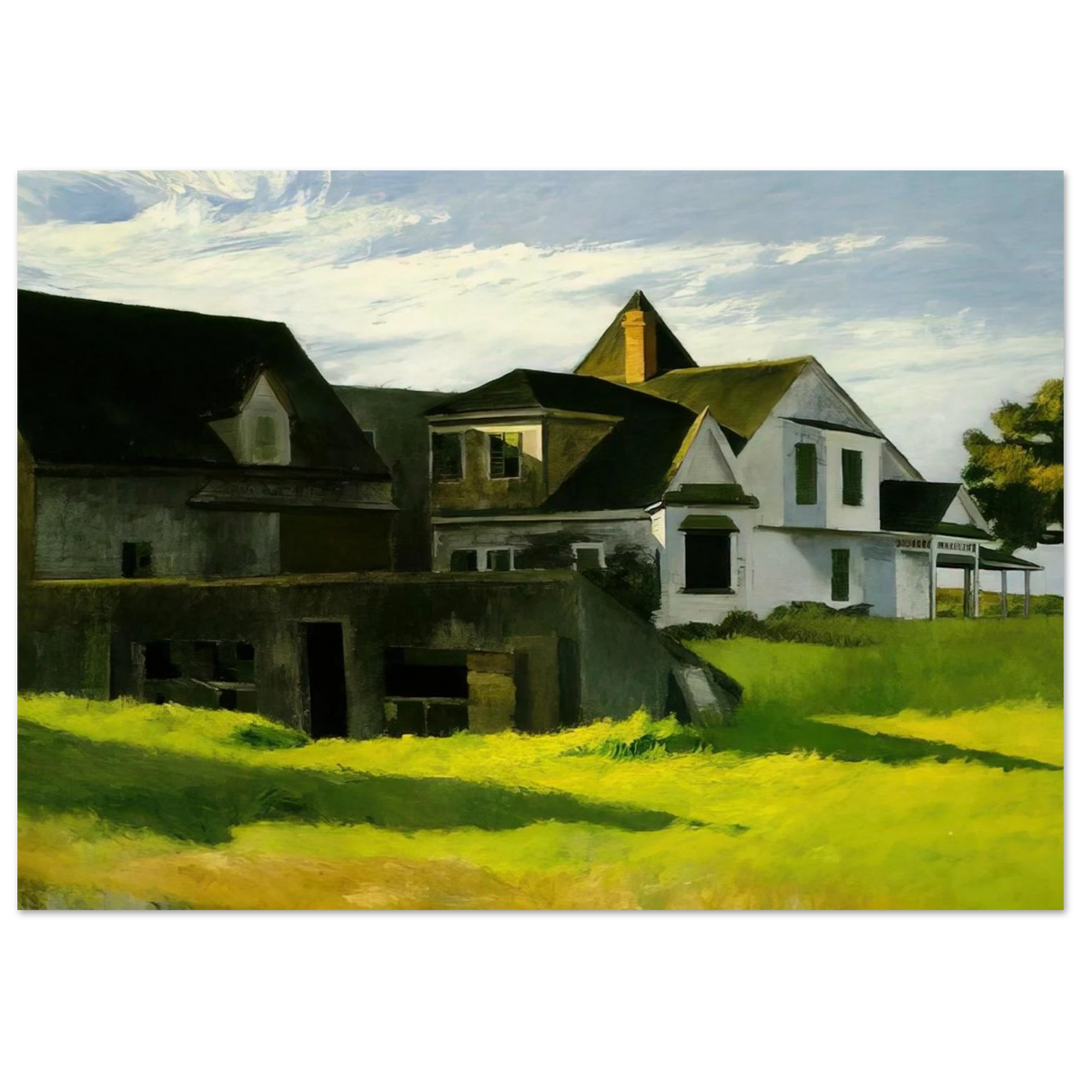 Cape Cod Afternoon Poster | Edward Hopper Poster | Edward Hopper Print