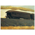 Railroad Train Poster | Edward Hopper Poster | Edward Hopper Print