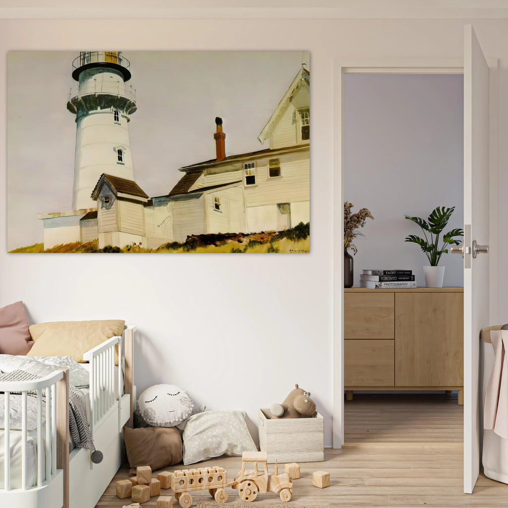 Light at Two lights Poster | Edward Hopper Poster | Edward Hopper Print