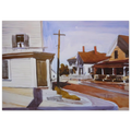 Street Corner Poster | Edward Hopper Poster | Edward Hopper Print