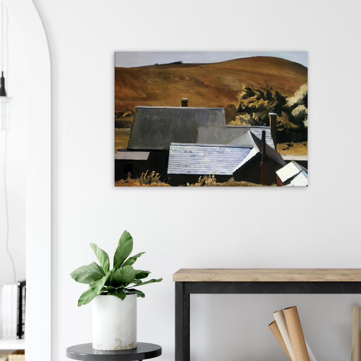 Burly Cobb s House, South Truro Canvas | Edward Hopper Canvas | Edward Hopper Print