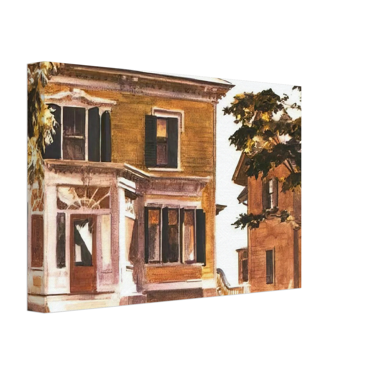 Davis House Canvas | Edward Hopper Canvas | Edward Hopper Print