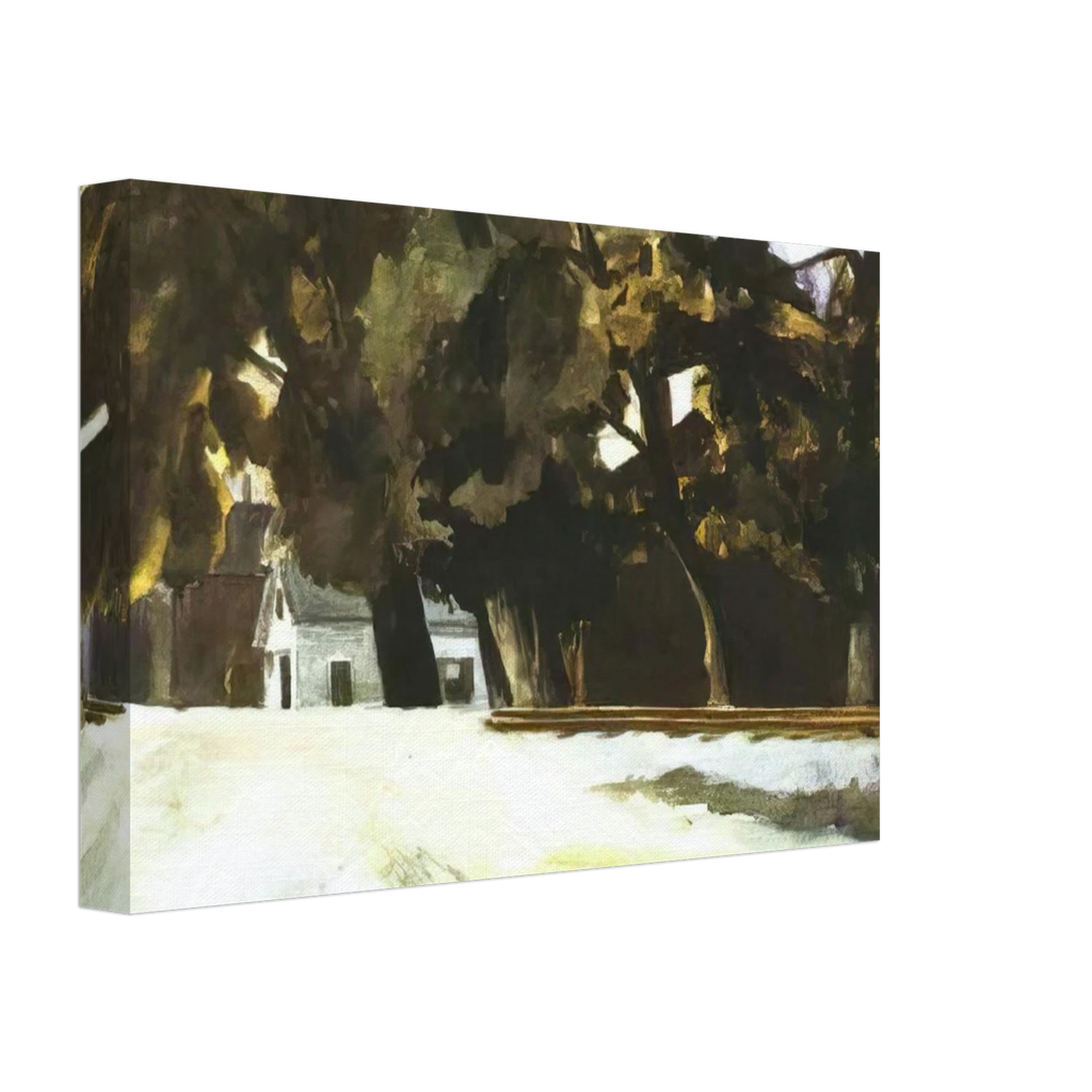 Railroad Crossing Canvas | Edward Hopper Canvas | Edward Hopper Print