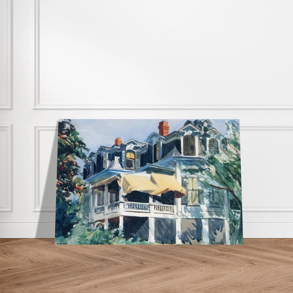 The Mansard Roof Poster | Edward Hopper Poster | Edward Hopper Print