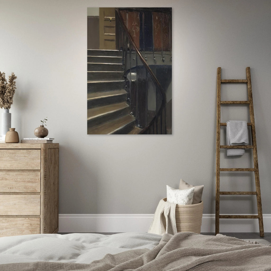 Stairway at 48 rue de Lille, Paris Poster | Edward Hopper Poster | Edward Hopper Print