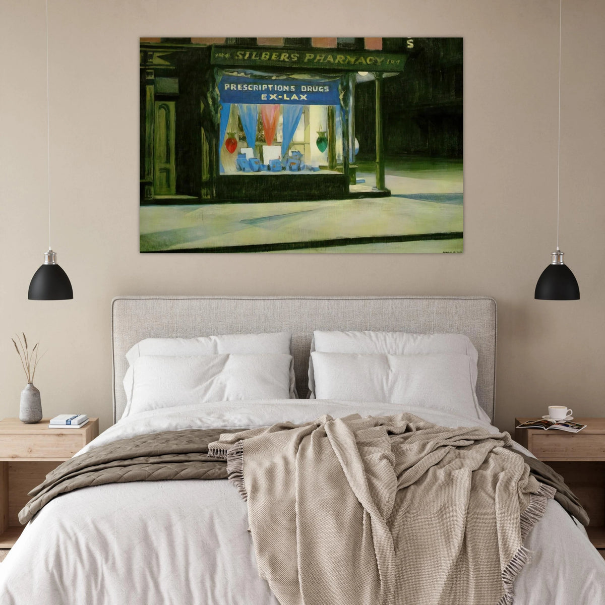 Drug Store Poster | Edward Hopper Poster | Edward Hopper Print