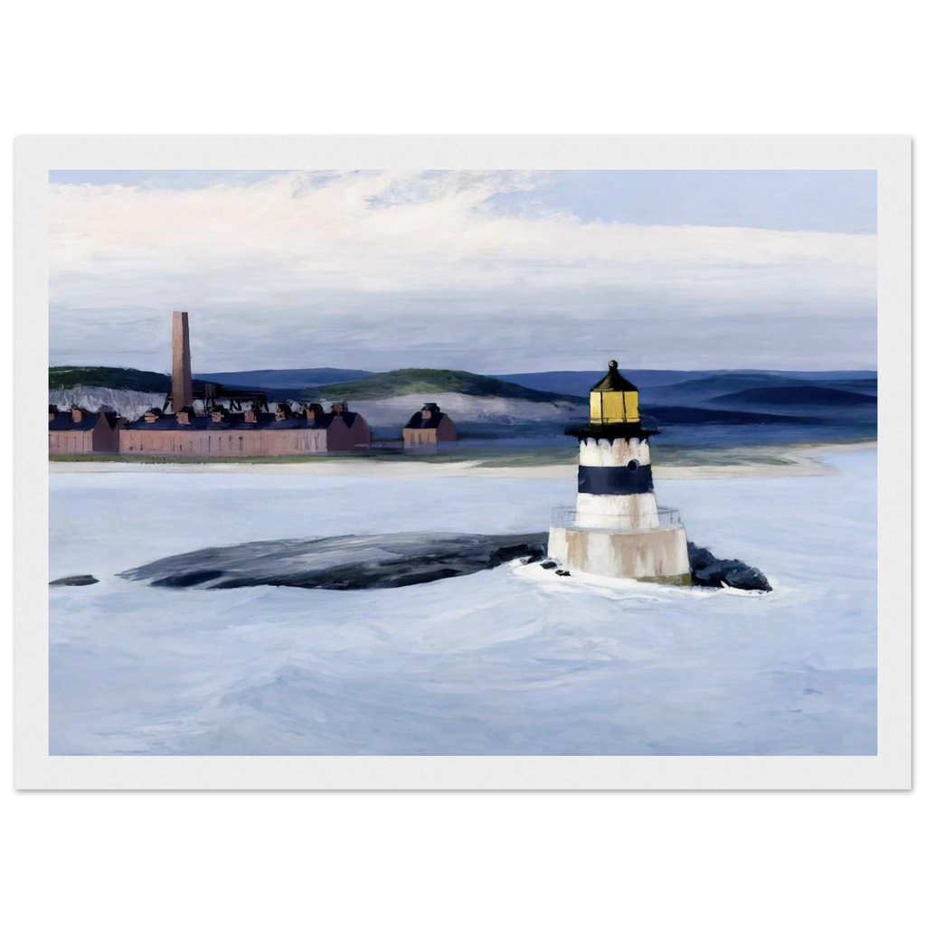 Five A.M. Framed Poster | Edward Hopper Framed Prints Wall Art | Edward Hopper Print