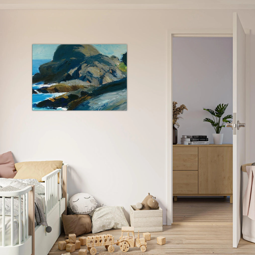 Rocky Shore Canvas | Edward Hopper Canvas | Edward Hopper Print