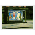 Drug Store Framed Poster | Edward Hopper Framed Prints Wall Art | Edward Hopper Print