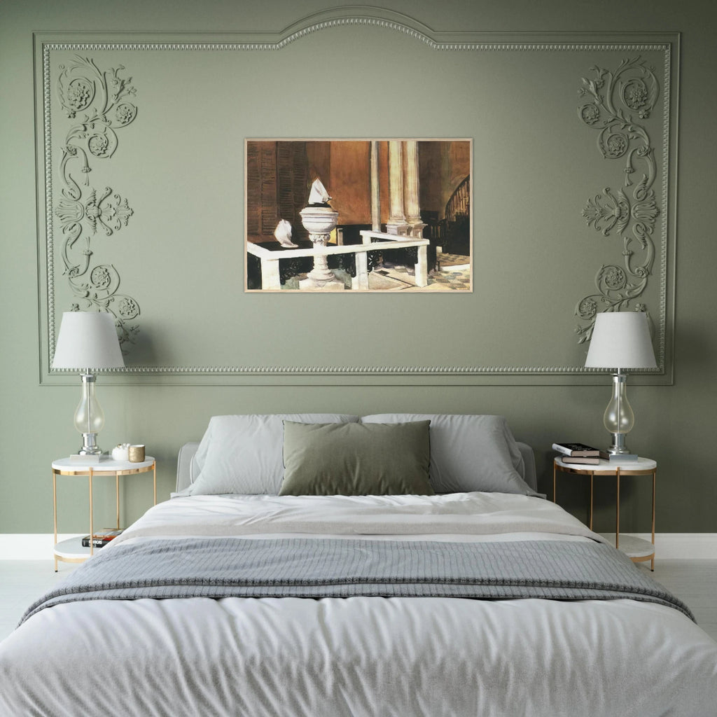 Baptistry of St. John s Framed Poster | Edward Hopper Framed Prints Wall Art | Edward Hopper Print