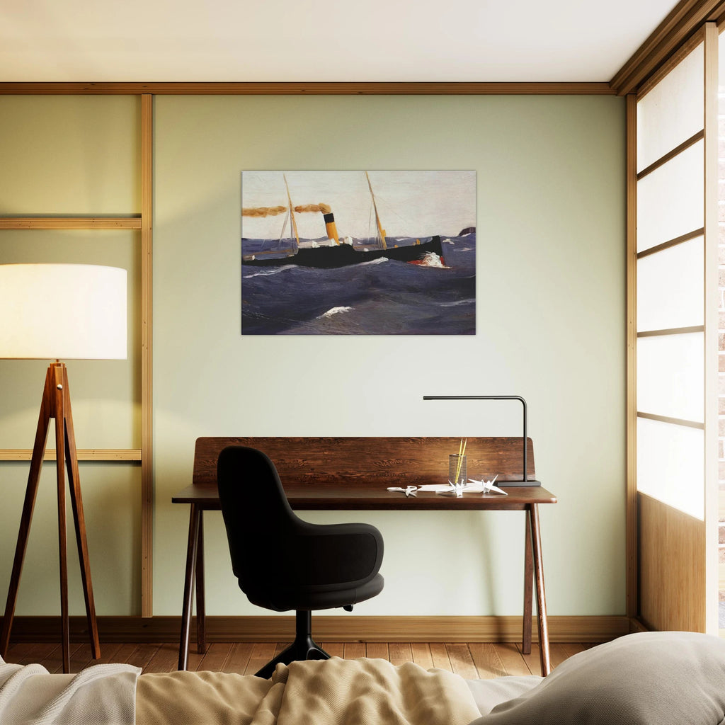 Tramp Steamer Canvas | Edward Hopper Canvas | Edward Hopper Print