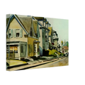 Sun on Prospect Street Gloucester, Massachusetts Canvas | Edward Hopper Canvas | Edward Hopper Print