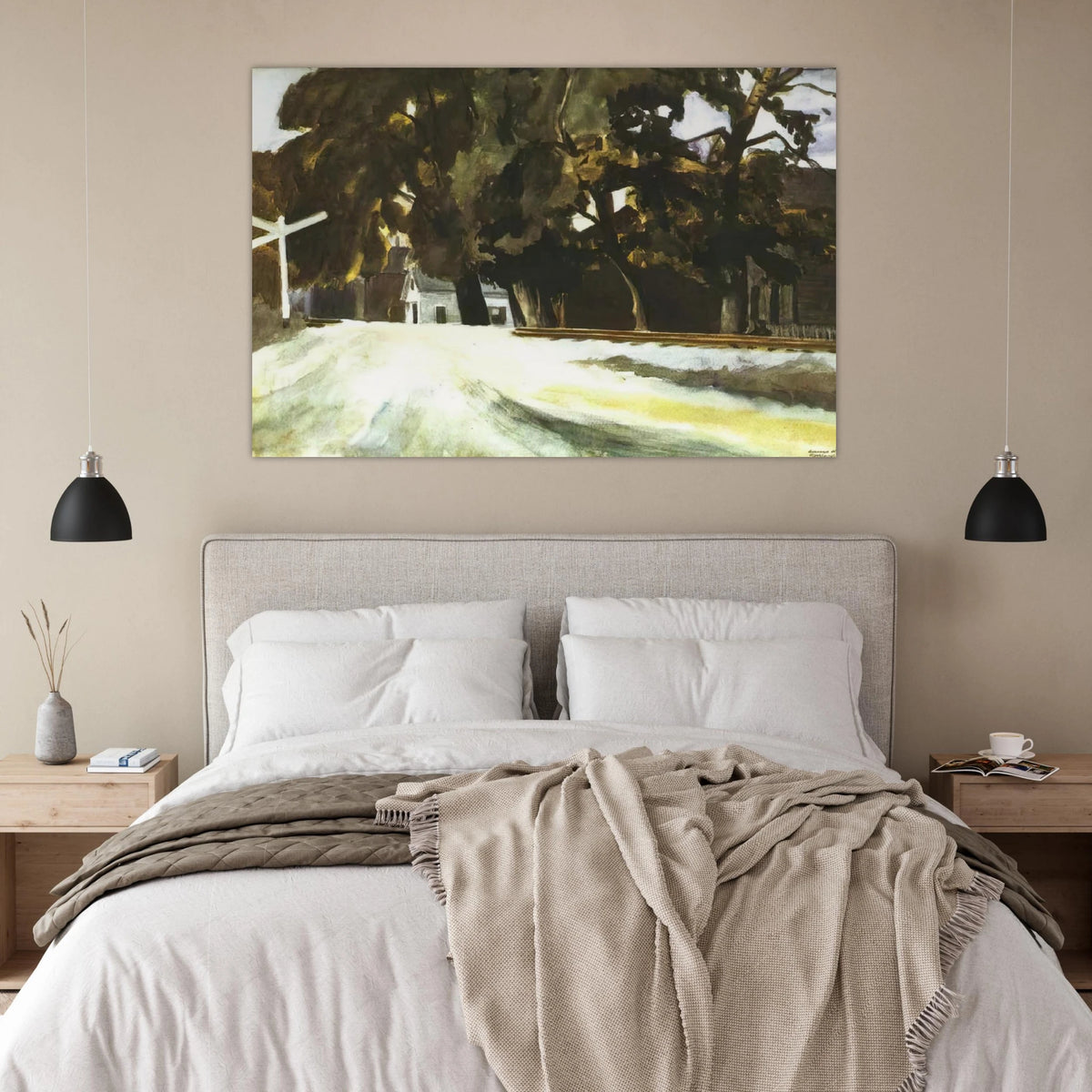 Railroad Crossing Poster | Edward Hopper Poster | Edward Hopper Print