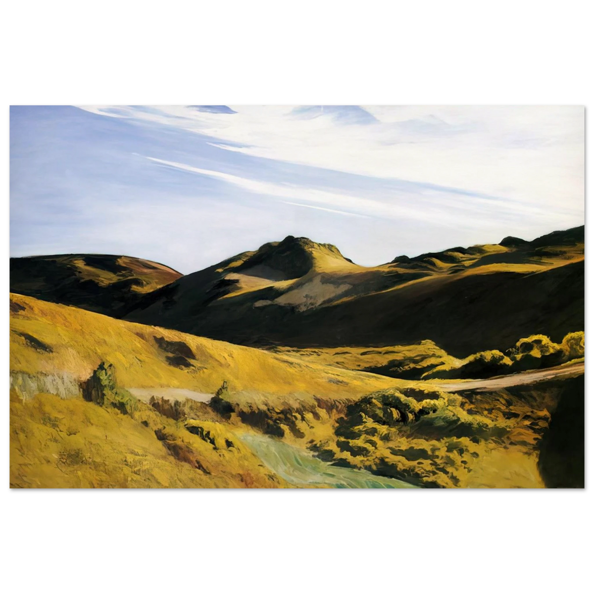 The Camel s Hump Poster | Edward Hopper Poster | Edward Hopper Print