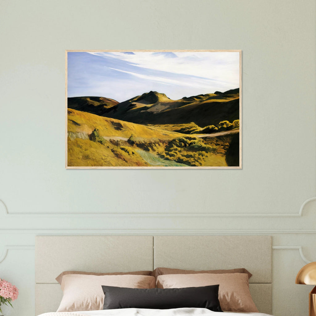 The Camel s Hump Framed Poster | Edward Hopper Framed Prints Wall Art | Edward Hopper Print