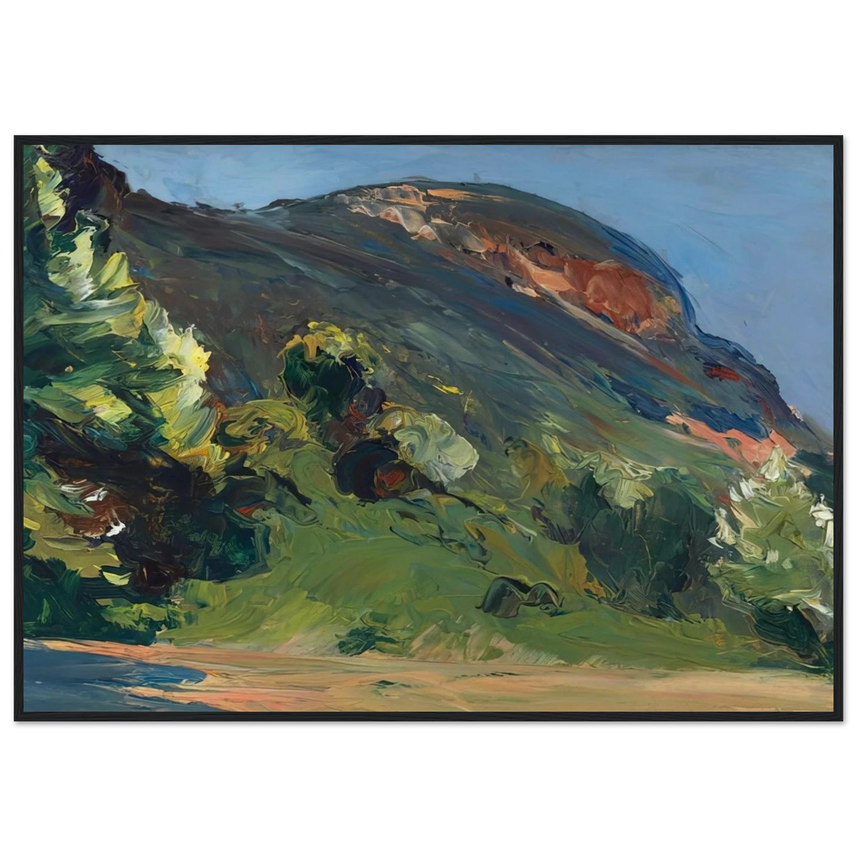 Bluff Framed Poster | Edward Hopper Framed Prints Wall Art | Edward Hopper Print
