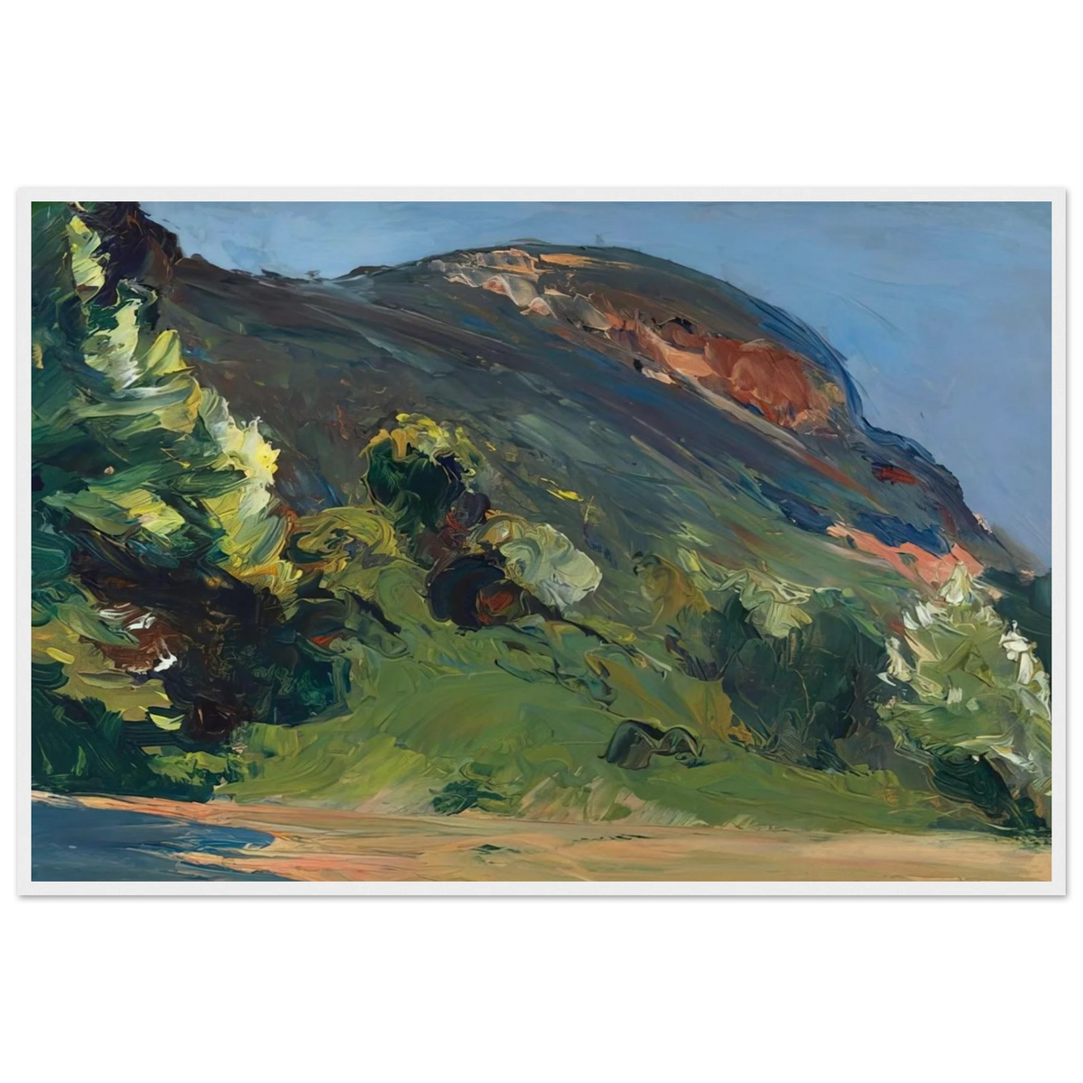 Bluff Framed Poster | Edward Hopper Framed Prints Wall Art | Edward Hopper Print