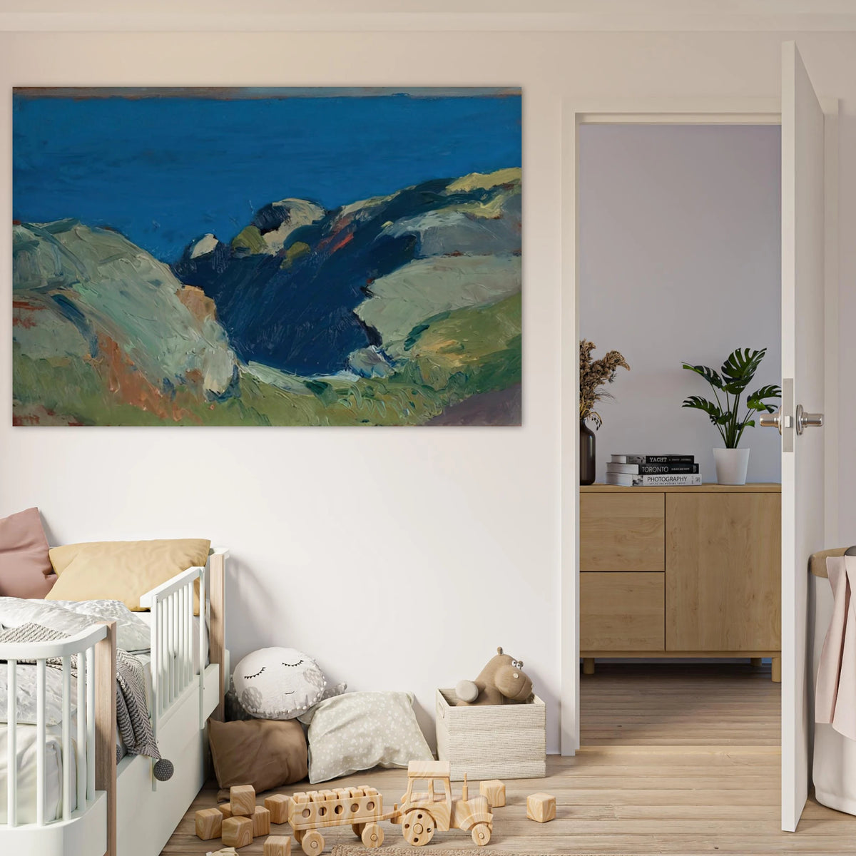 Rocks and Sea Poster | Edward Hopper Poster | Edward Hopper Print