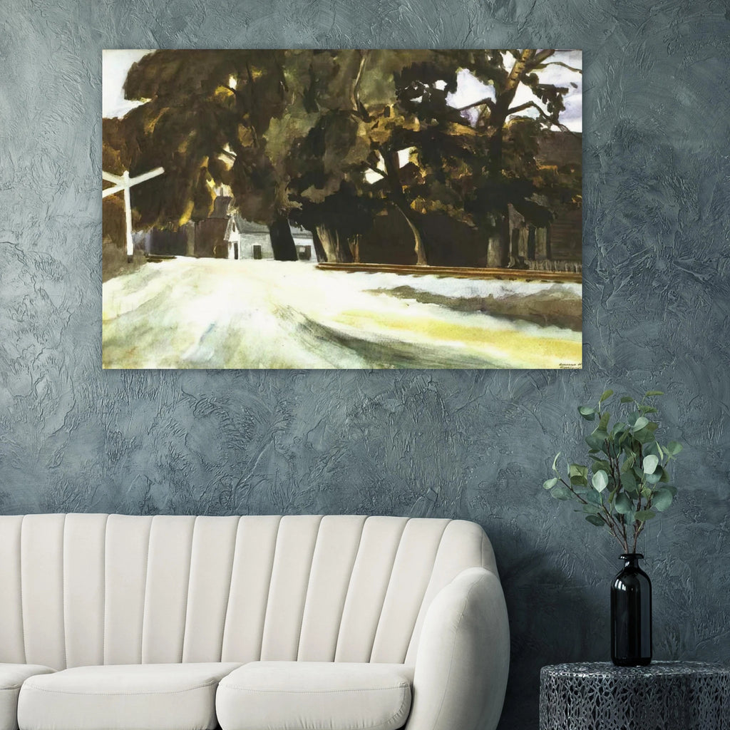 Railroad Crossing Poster | Edward Hopper Poster | Edward Hopper Print