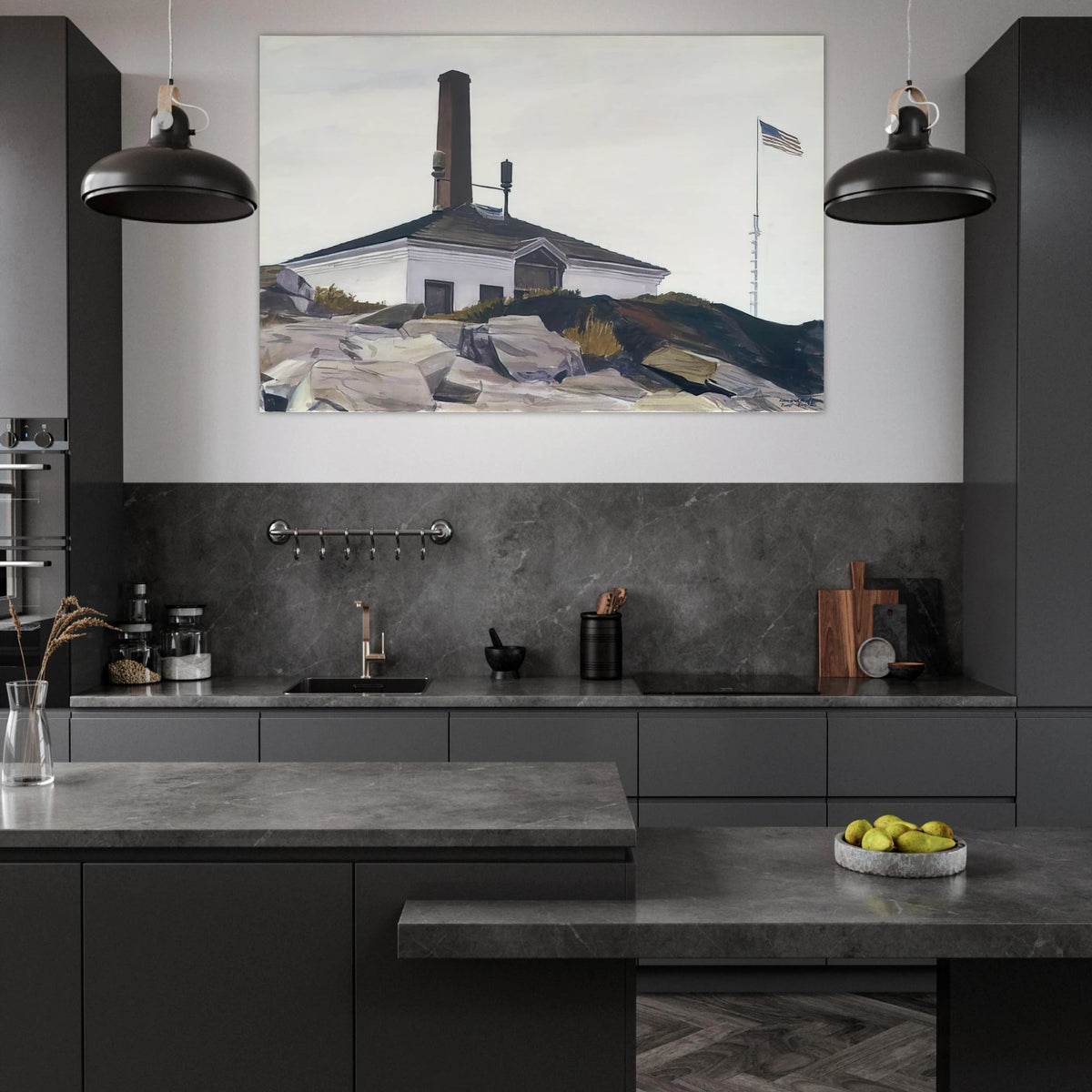 House of the Foghorn, I Poster | Edward Hopper Poster | Edward Hopper Print