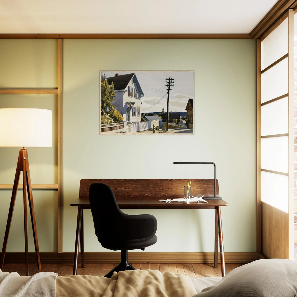 Adam s House Framed Poster | Edward Hopper Framed Prints Wall Art | Edward Hopper Print